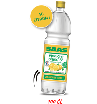 SAAS Vinaigre Blanc 6° - Citron